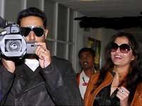 Abhishek Bachchan and Aishwarya Bachchan