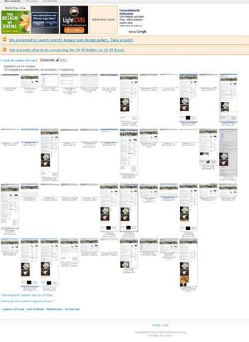 apercu du site internet for http wwwchaidumecom Couteau suisse #1, visualiser son blog avec différents navigateurs