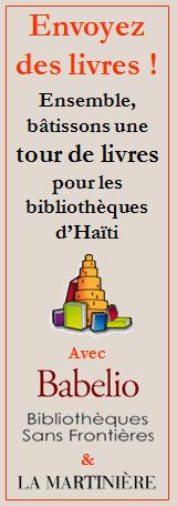 Aidez Babelio à collecter des livres pour les bibliothèques d'Haïti !