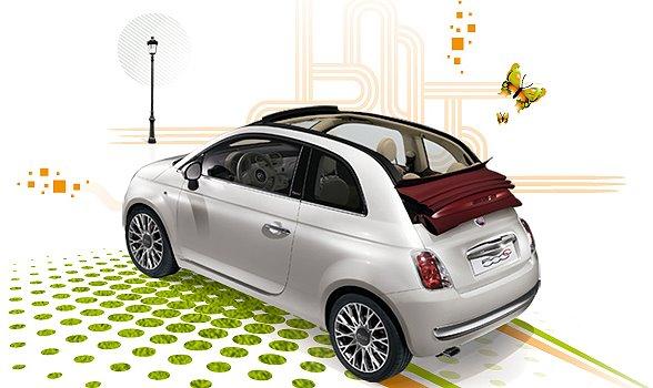 La Fiat 500 cabriolet bientôt disponible!