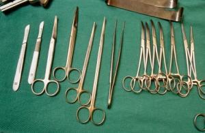 Chirurgie outils (illustration)