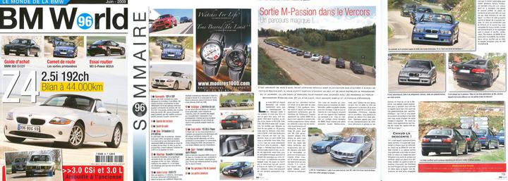 M-Passion 2009 dans le magazine BMWorld n°96