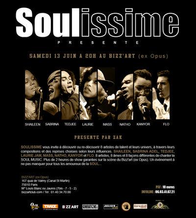 Bon plan: Concert Soulissime + Soirée en mode FUNK