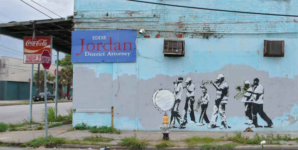 Art de rue a la Nouvelle Orleans