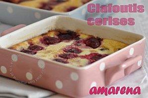 CLAFOUTIS AUX CERISES AMARENA