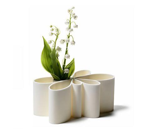 Vase design fleurs