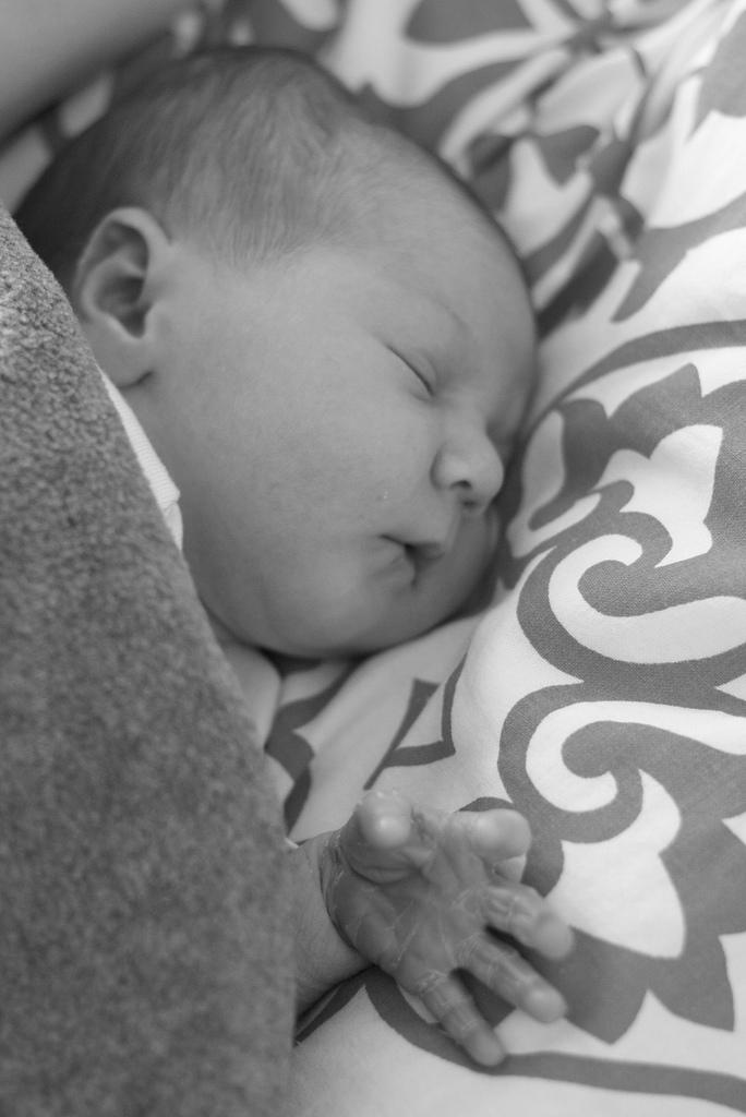 Sieste après la tétée