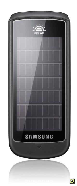 Samsung Crest Solar E1107, un téléphone solaire pour sauver la planete
