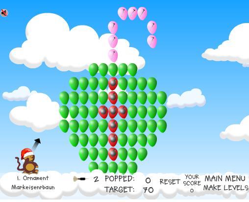 Le jeu flash du jour : Christmas Bloons