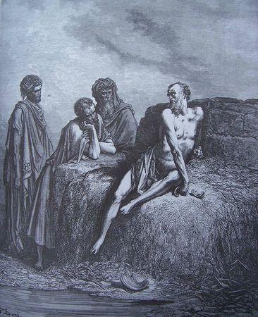 Job sur son fumier - Gustave Doré