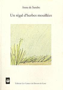 Un coin du voile Anna de Sandre - Un régal d'herbes mouillées