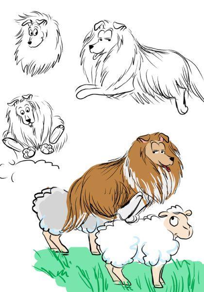 Quelques croquis-gribouillis en vrac