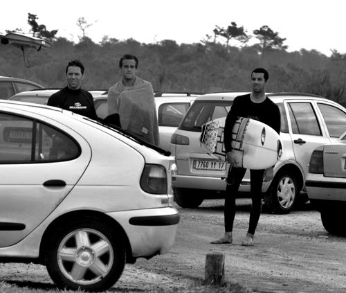 [24H + tard] 1ere session de surf en France pour McCALLUM !