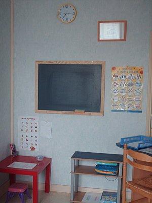 Photo de notre classe à la maison