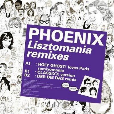 phoenix - Liztomania remixes EP [kitsune 098]