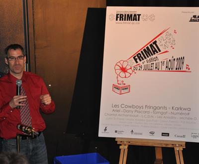 Nouveautés et artistes vedettes pour la 5e édition du FRIMAT