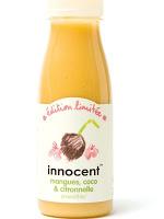 Smoothie Innocent : Mangues, Coco et Citronnelle