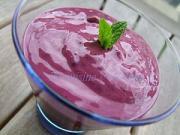 Crème aux fruits rouges sans oeufs ni lait