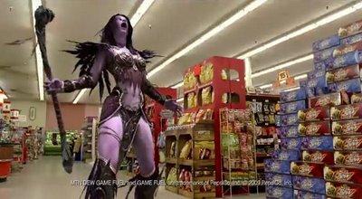 Mountain Dew feat World of Warcraft.