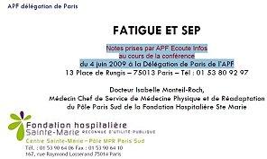 Fatigue et SEP