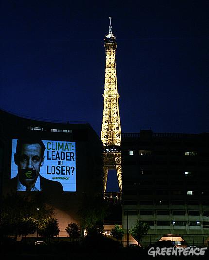 Face à l’ultimatum climatique : Sarkozy, leader ou loser ?