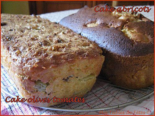 Cakes de campagne, sucré et salé pour un pique nique