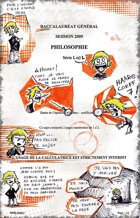 Bac philosophie serie L