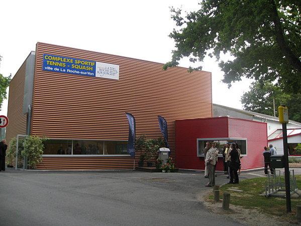 2 nouvelles salles de squash aux Terres Noires à La Roche sur Yon