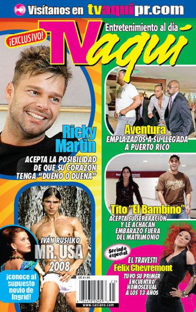 Ricky Martin est homo : enfin le coming out !