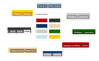 couleurs interface buroRH