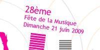 La fête de la musique (2009)- Widget officiel référençant le programme
