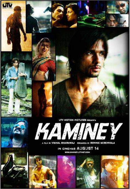Posters de Kaminey avec Shahid Kapoor et Priyanka Chopra