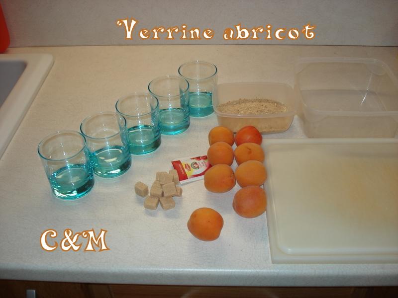 Verrine abricot