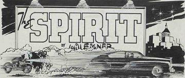 Will Eisner, The Spirit, (détail) ca. 1940, planche originale, collection particulière. © Will Eisner Studios, Inc. All rights reserved.