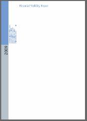 front financial stability report BNS 06-2009