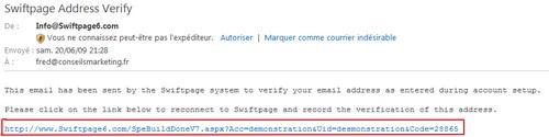 solution emailing gratuite swiftpage