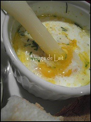 Asperges façon mouillettes pour Oeufs Cocotte