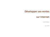 Développer ventes Internet livre blanc
