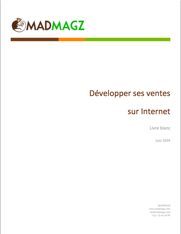 Développer ses ventes sur Internet - Madmagz.com