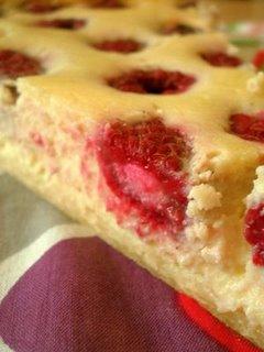 TARTE aux FRAMBOISES et CHOCOLAT BLANC