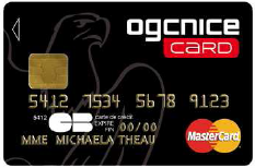 Carte Bancaire MasterCard OGC NICE