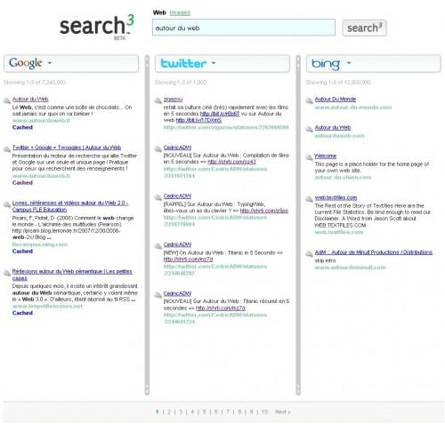 Search3 recherche