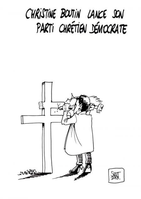 Christ'in Boutin lance le parti chrétien démocrate