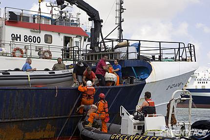 Thon rouge : des militants de Greenpeace violemment attaqués dans le port de La Valette, à Malte