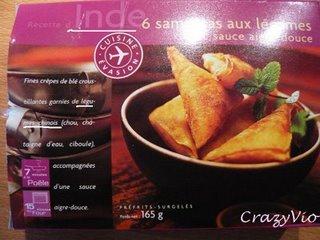J'ai testé : les samossas aux légumes de Picard