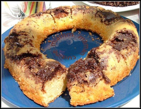 Cake regressif au nutella de Cyril Lignac