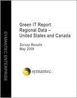 Symantec - Green IT 2009 Report - étude sur le Green IT en entreprise (cover)