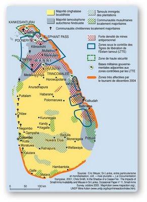 Les déplacés au Sri Lanka