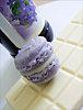Violette et chocolat blanc