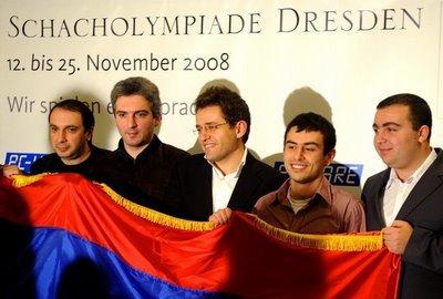 L'équipe arménienne